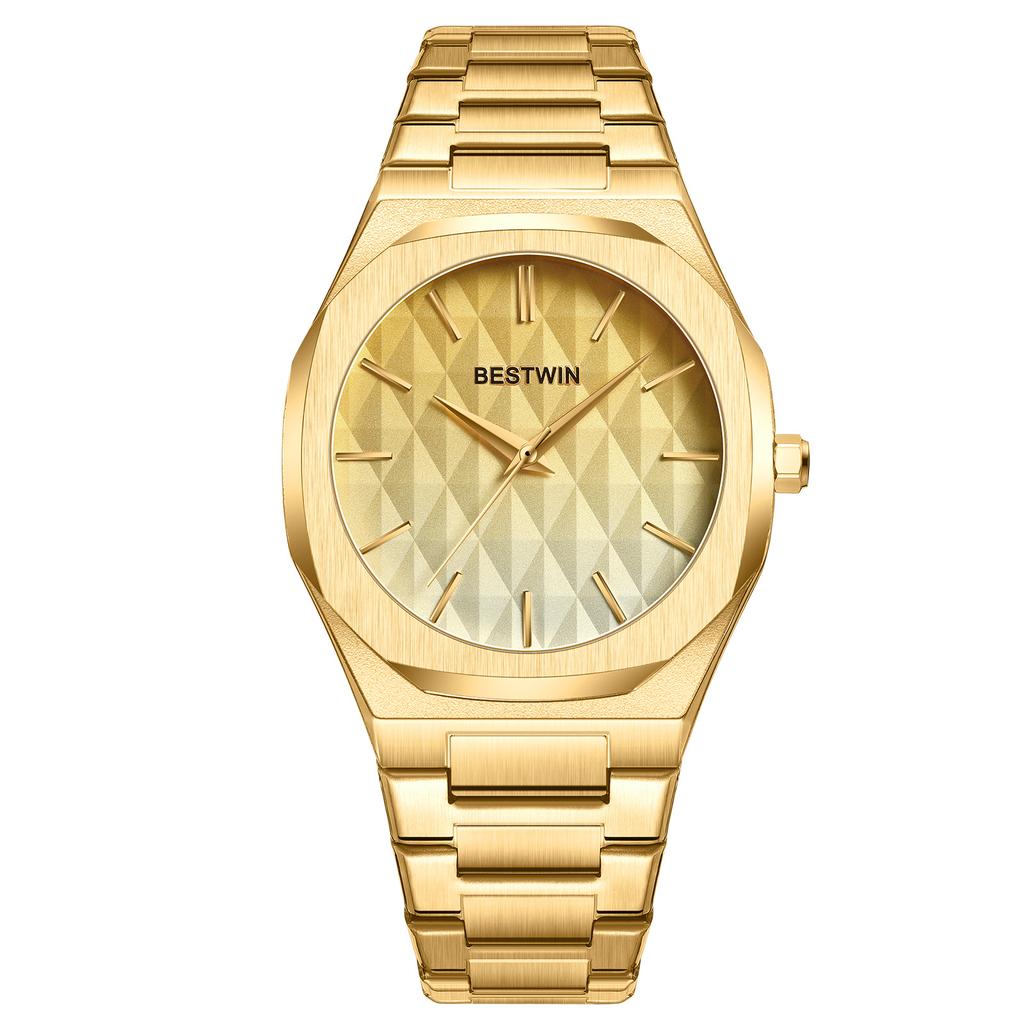 Business Features Embossed Dial Fashion Men'S Watch Batch