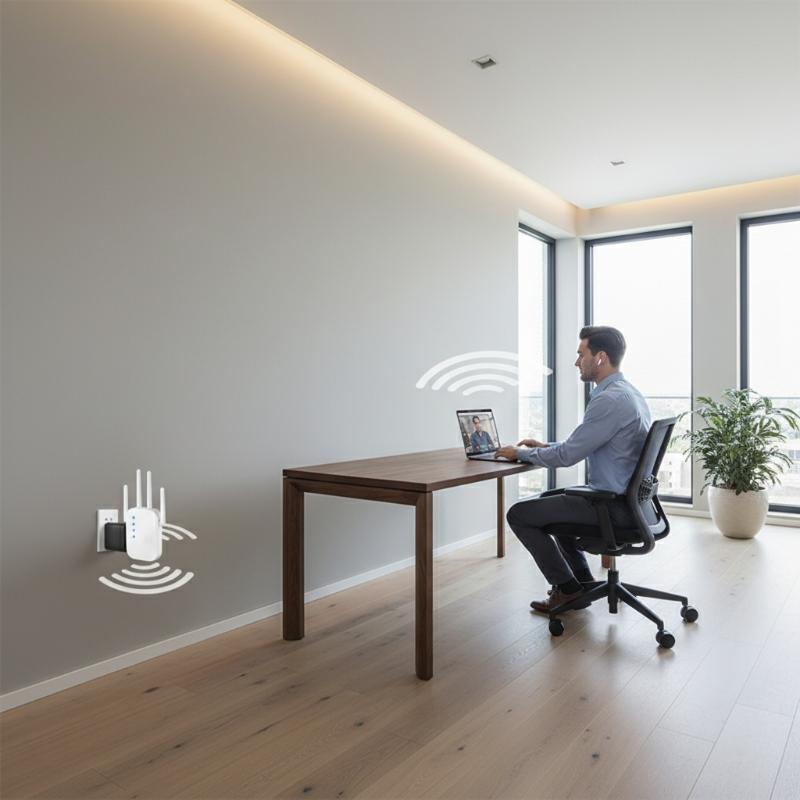1 ks Wi-Fi router s dlouhým dosahem Zesilovač signálu Router 300 Mbps Bezdrátový opakovač 2,4G Wi-Fi Extender Zesilovač signálu