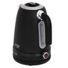 Adler | Kettle | AD 1295b | Electric | 2200 W | 1.7 L | Stainless Steel | 360° Swivel Base | Black