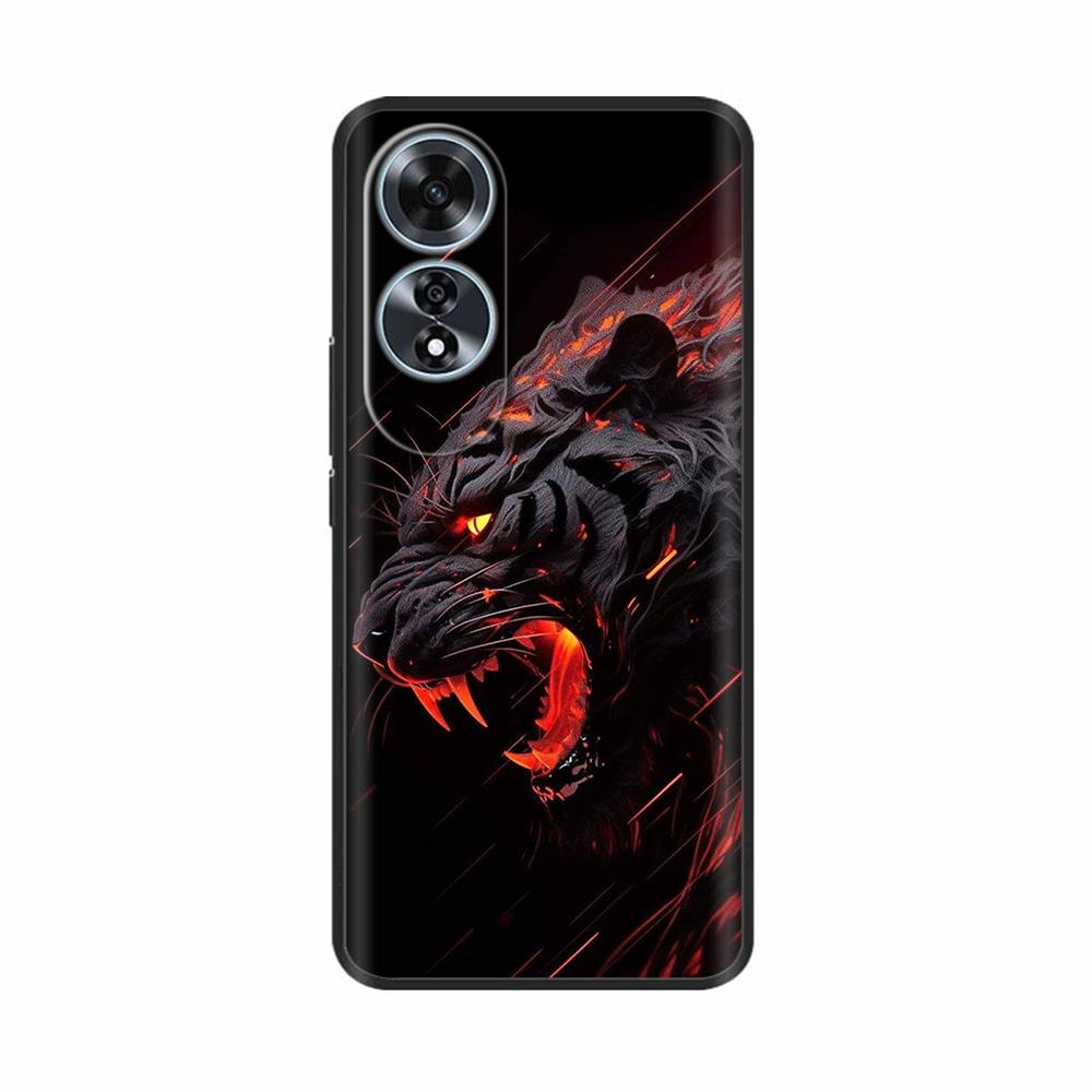 For OPPO A60 4G Case Cute Cartoon Painted Phone Case For OPPO A60 Cover Fundas For Oppo A60 Mobile Case Coque Shockproof Shell