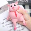 Cute Squishy Pig Stress Relief Pig Squeeze Toys to Anxiety, Funny Stretch Animal Splat Toys for Autism & ADHD Decompression Toy