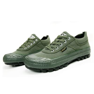 Men's and Women's Low Top Canvas Construction Site Wear-resistant Labor Protection Rubber Shoes, Outdoor Hiking Shoes, Work Shoes