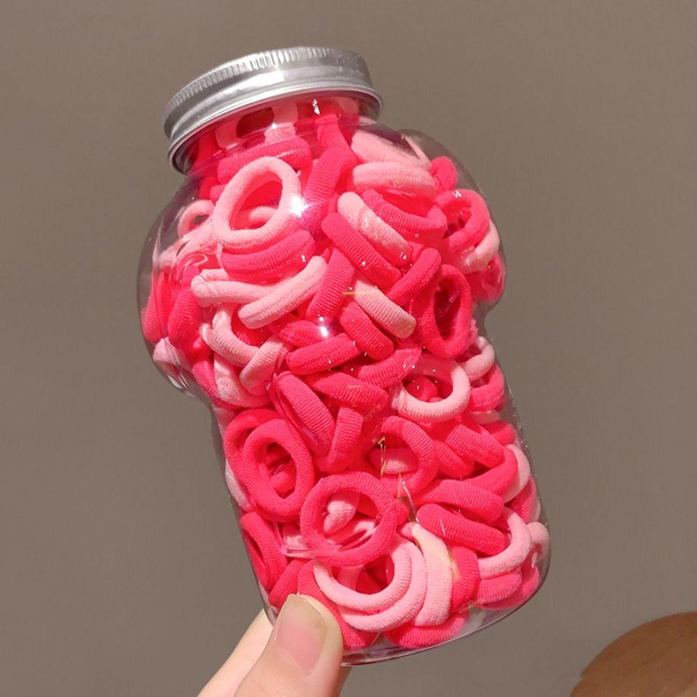 100ks/krabice Sponky do vlasů Elastické gumičky do vlasů Příslušenství do vlasů Držák na culík Gumičky Dámské