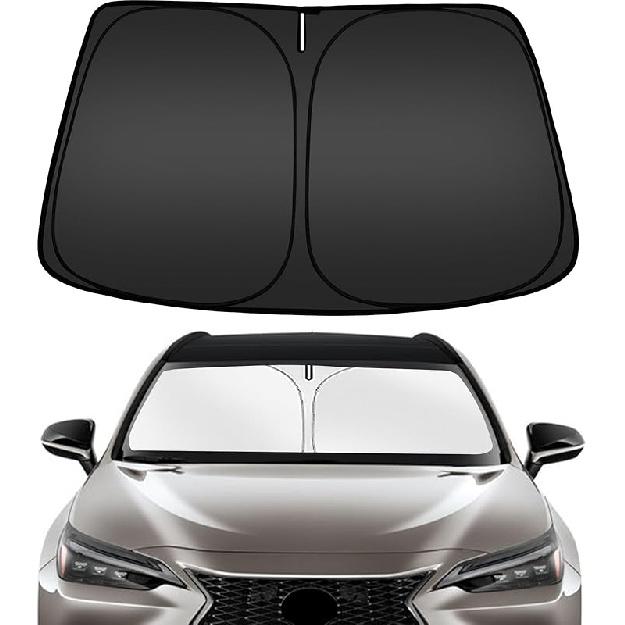 ARISMOTOR Windshield Sun Shade For Hyundai Kona 2024-2025 2026,  Fit Foldable Front Window Sunshade Sun Visor Protector, Block UV Rays Keep Your Car