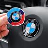 2026 Hot 1PC Car Steering Wheel Logo Emblem Aluminum Sticker For BMW M3 M4 M5 G42 G30 G20 E39 E36 E87 E53 F44 F07 F34 G15 G16 G23 G22 F30 Jdsg40