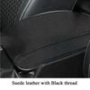 For Skoda Octavia 2015 2016 2017 2018  Suede Leather Car Armrest Box Protector Cover Central Control Interior Accessories