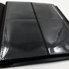 20Pcs 4 Pockets Card Pages 160 Capacity Cards Black Albums For  Ccg Mtg Magic Yugioh Board Games Cards Book Sleeve Holder
