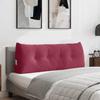 Back Cushion Burgundy Red 120 X 24 X 50 Cm Velvet
