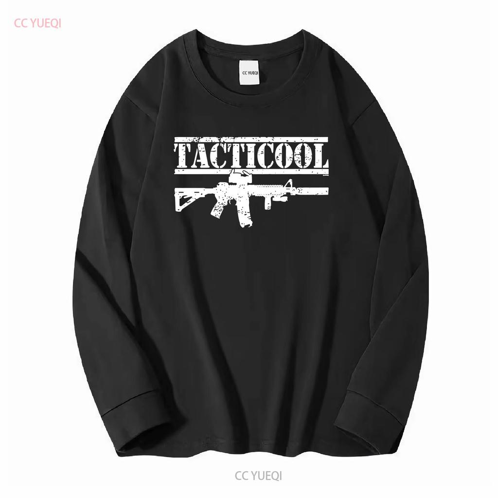 Tacticool AR 15 Gun Owner Pro Rifle Second 2nd Amendment Mens T Shirt long or short sleeves vintage Washed streetwear Stylish