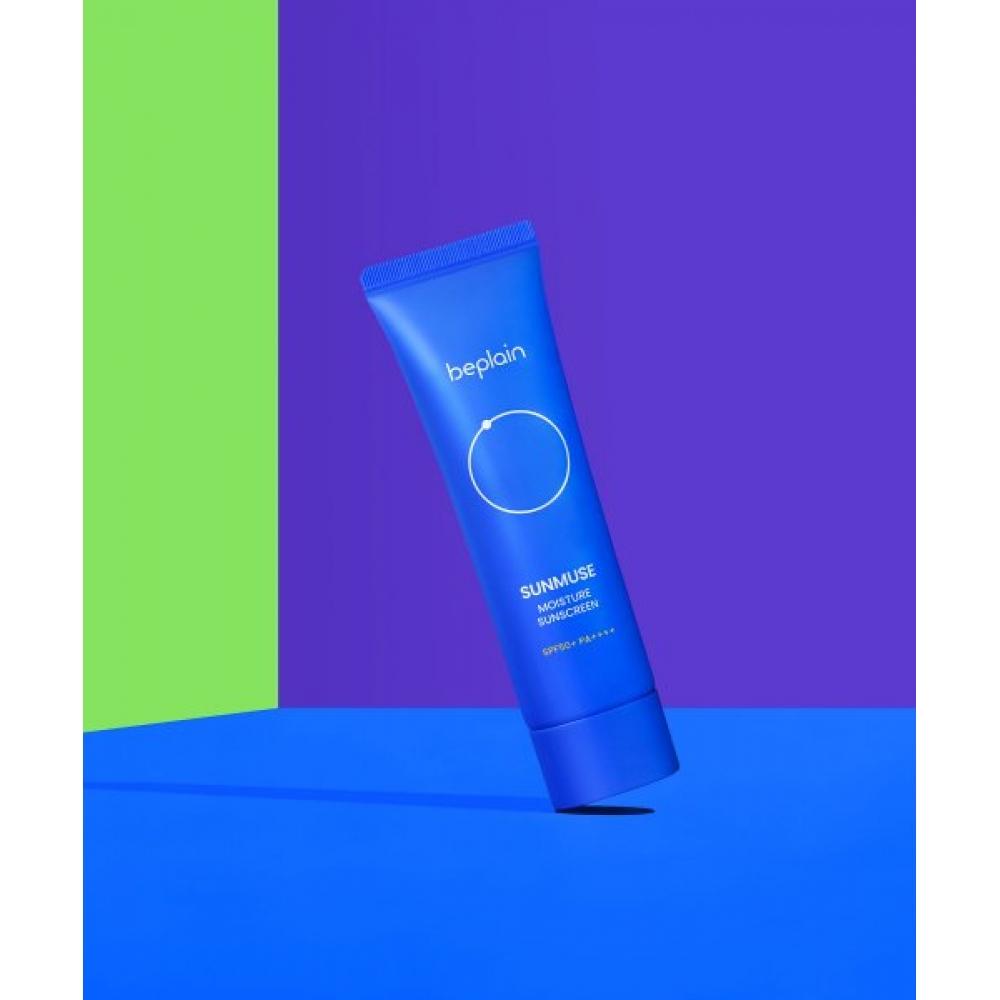 Beplain [organic Tea] Sunmuse Moisture Sun Cream 50ml  Spf50+ Pa++++ 