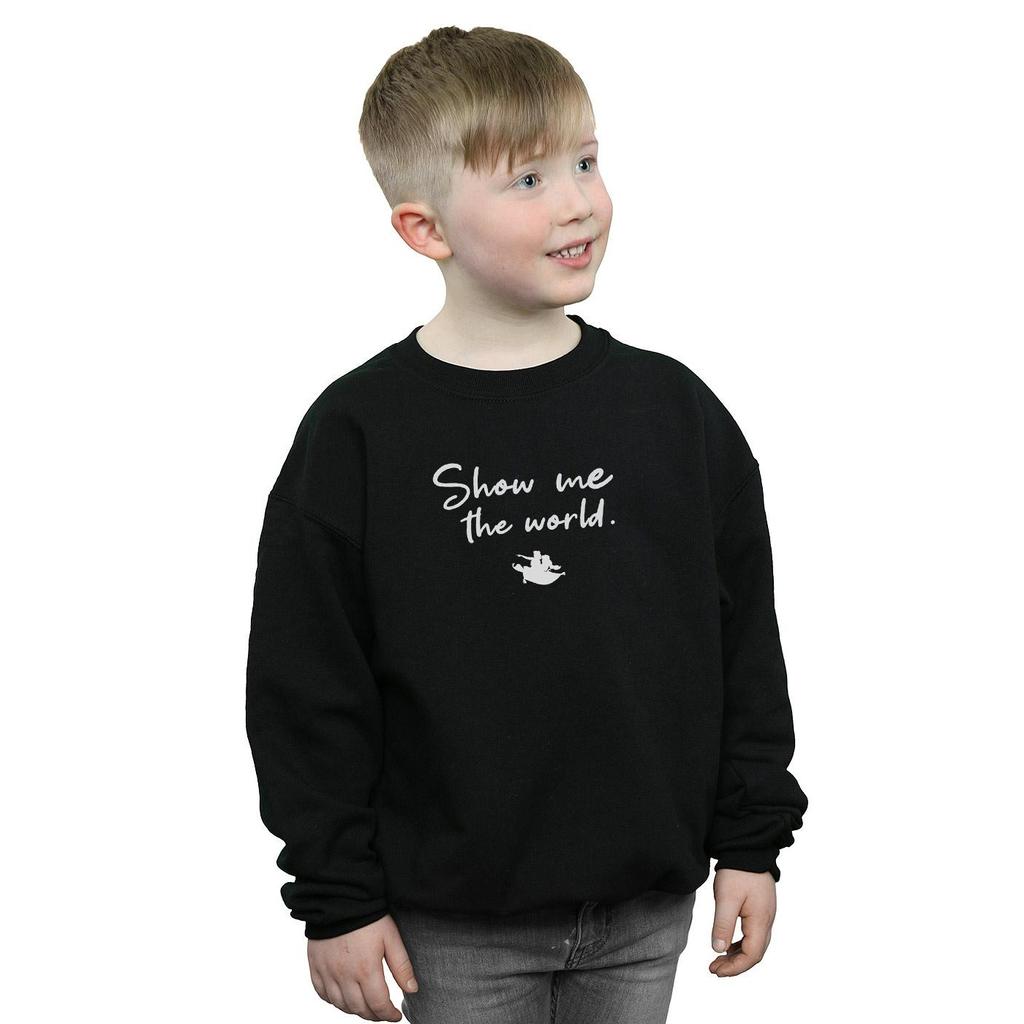 Disney Boys Aladdin Show Me The World Sweatshirt