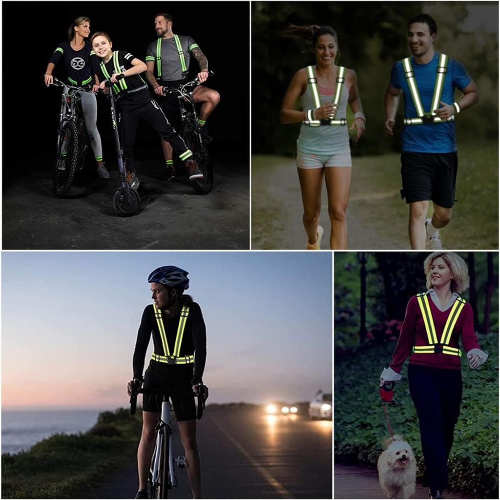 Reflective Vest with Highlight Night Reflective Safety High with Adjustable Reflective for Traffic Night Night Construction Security and Work Uniforms