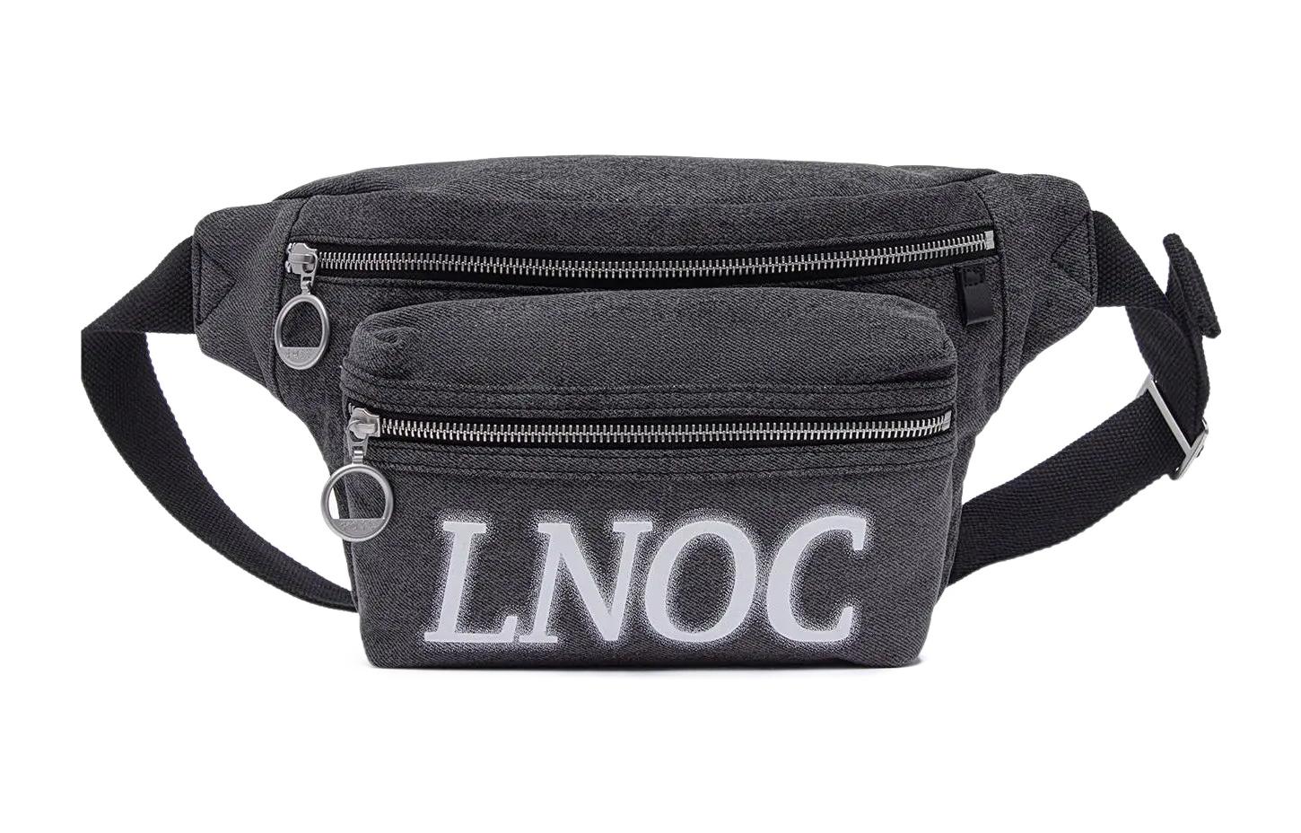 Li Ning Cotton Sling Bag, Fanny Pack Regular Unisex Black ABDT061-1