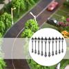 For TT Compatible LED Street Lamp Lighting for Enhanced Model Railways