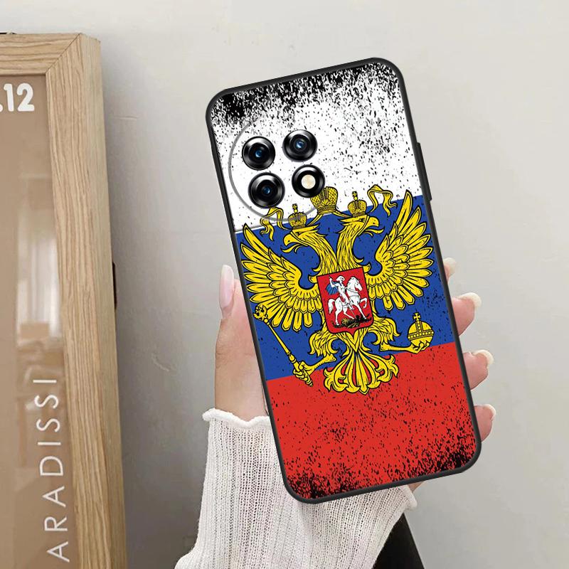 Russia Russian Flag Case For OnePlus Nord CE 4 3 2 Lite 2T N10 N20 N30 OnePlus 12 11 9 10 Pro 8T 10T 12R Cover