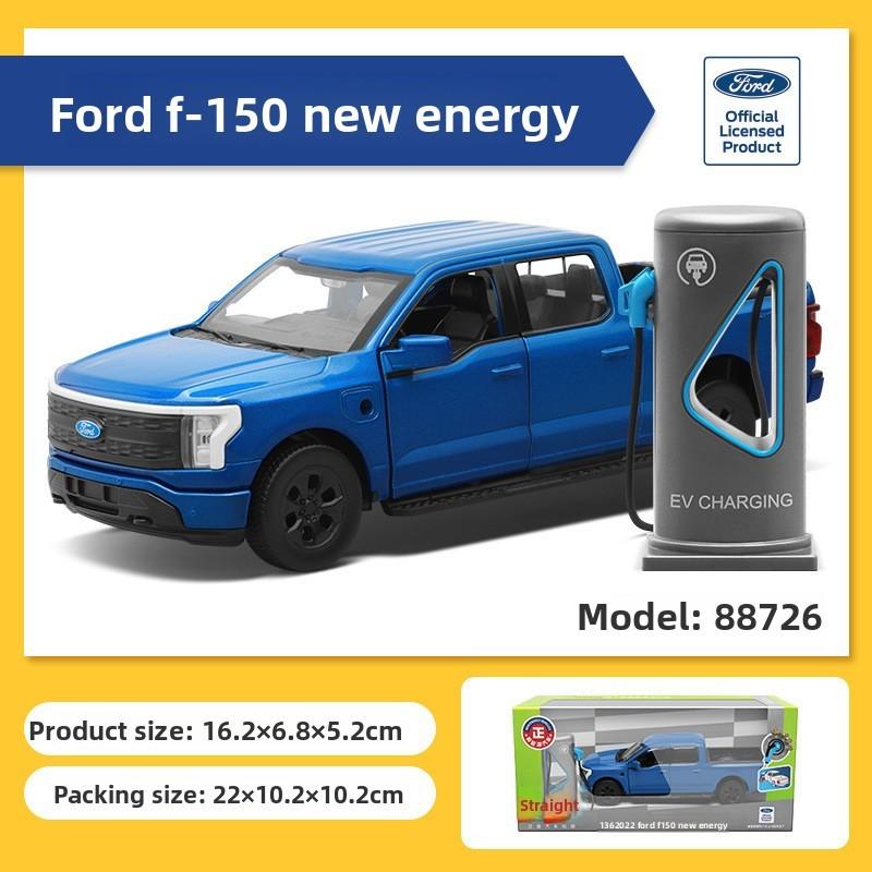 

136 Модель автомобиля-пикапа Ford F150 Raptor из сплава со статичным дизайном для подарка детям