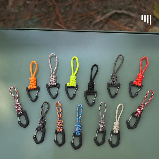 Key Lanyard Strong Load Bearing Parachute Cord Anti-lost Tear-resistant 7-Core Anti-break Fall-Resistant Key Rope Outdoor