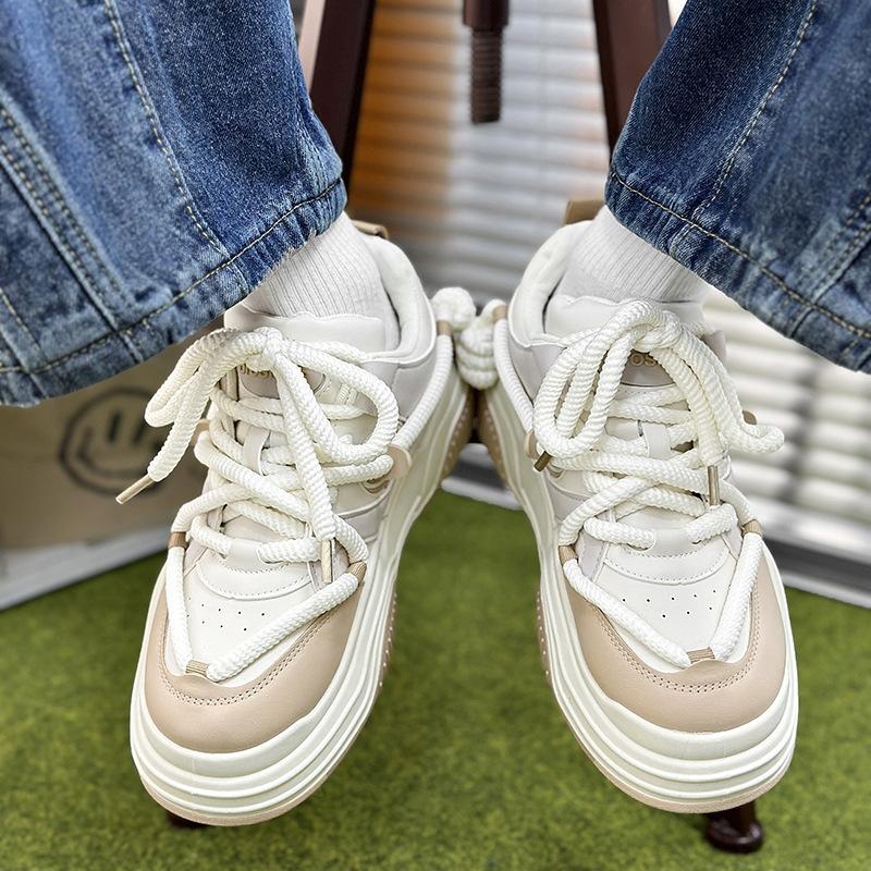 

Невидимая внутренняя увеличивающая обувь мужская нишевая дизайнерская поверхность новая национальная обувь бренда папы повседневная спортивная обувь для доски внутренняя обувь 39 бежевый