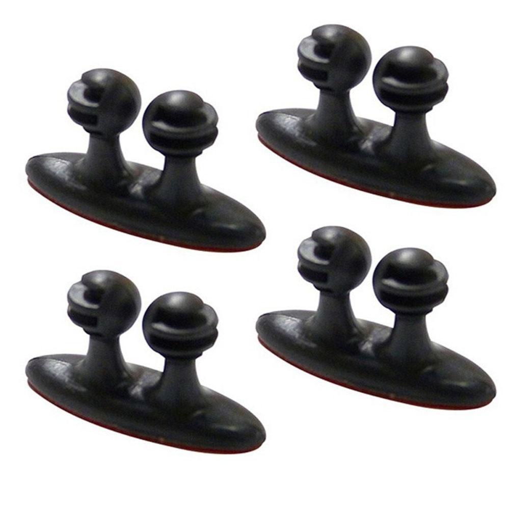 8 Pcs Car Charger Line Clasp Clamp Headphone USB Cable Car Clip