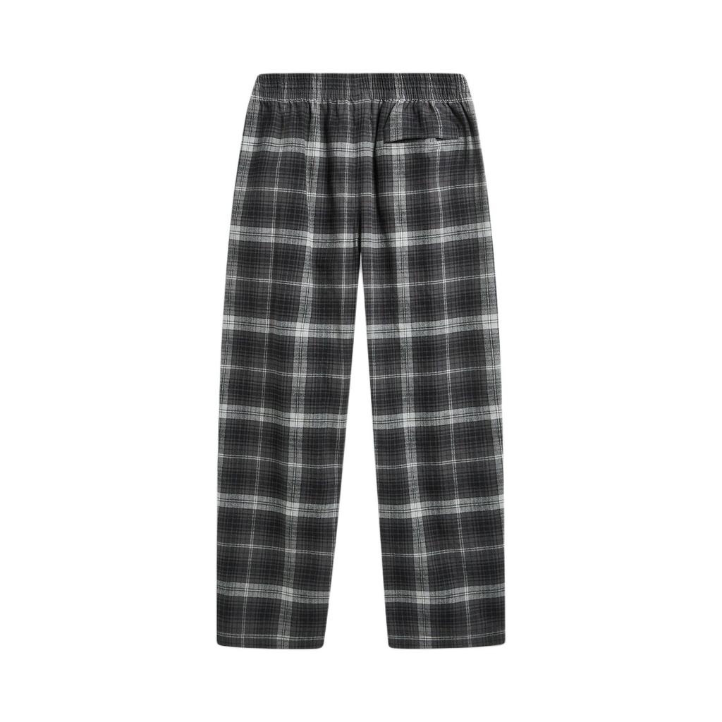 Li-Ning Badfive Plaid Lace-Up Loose Sports Long Pants Men Bottoms AKLW009-3