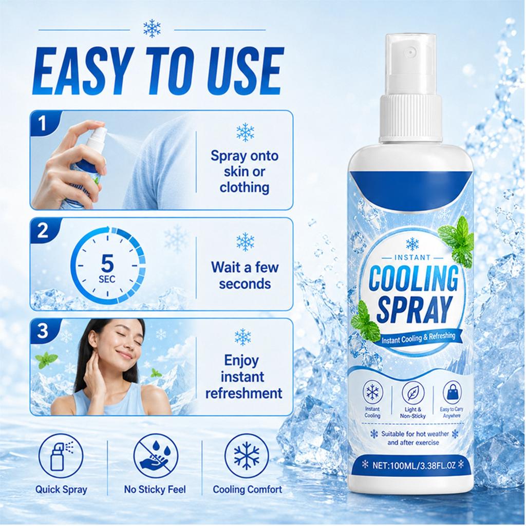 Summer Clothing Spray - Fabric Mist, 2-Pack (100ml + 50ml)