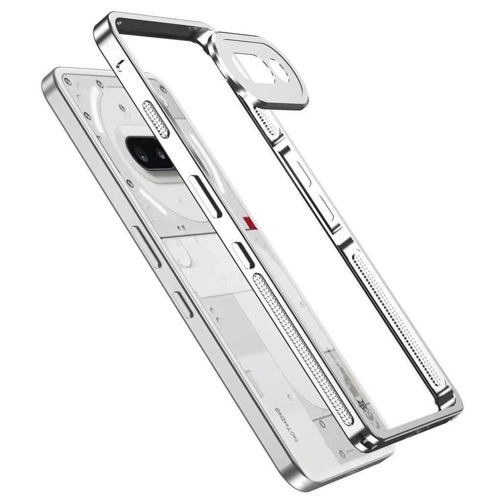 Shockproof Heat-Dissipating Metal Case with Lens Protection for Nothing Phone 3A