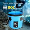 Portable Folding Waterproof Travel Fishing Bucket Bag