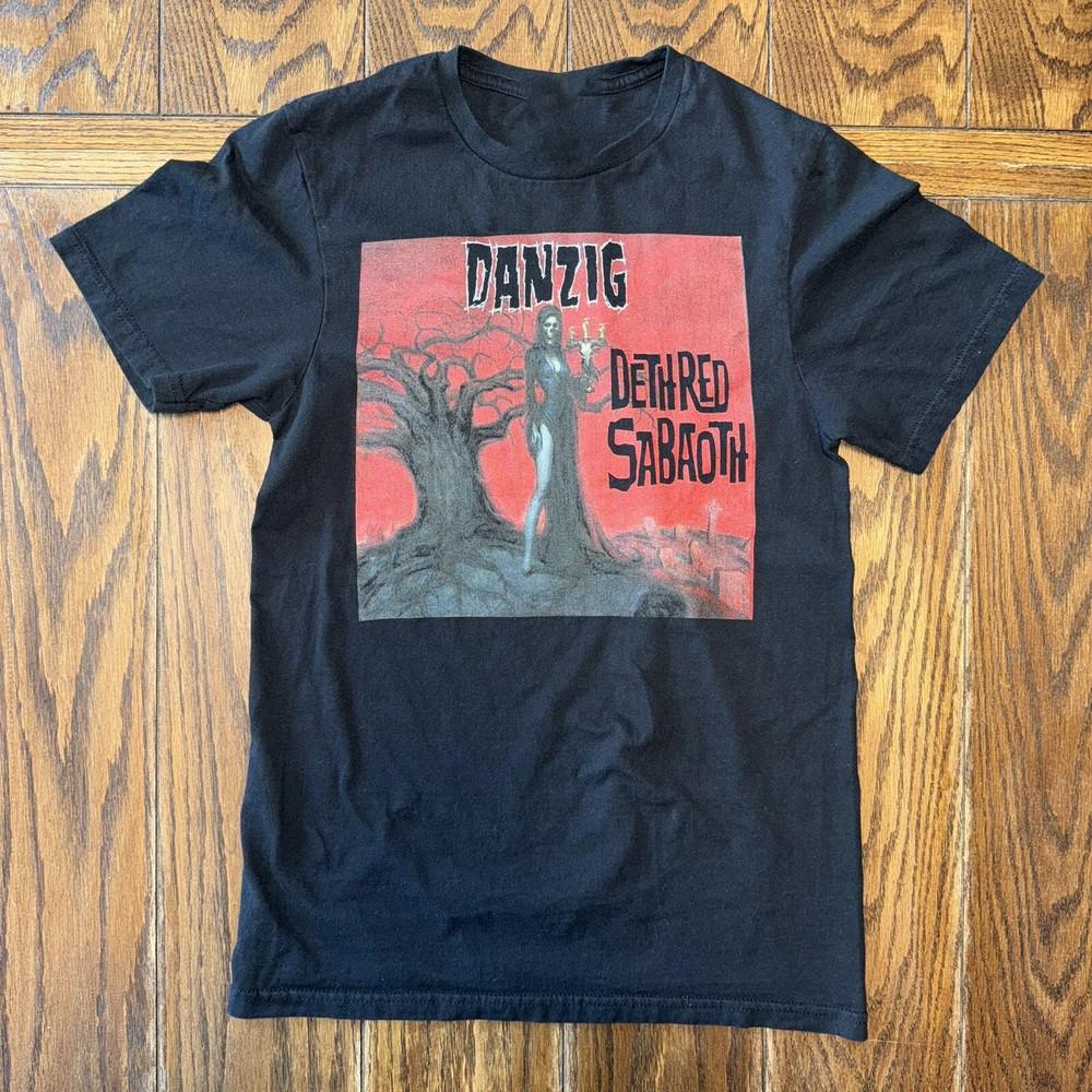 Vtg Danzig Black Band T Shirt 2022 Glenn Danzig Full Size ZL815 S