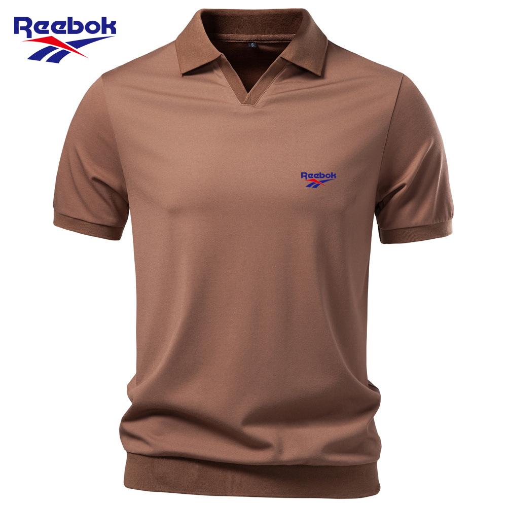 Reebok 2026 Spring/Summer New Embroidery Tencel POLO Shirt, Silky and Drapey, Business Style, Seagull Collar, Women's POLO Shirt