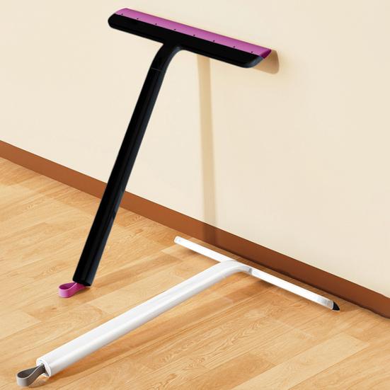 Kézi ablaktörlő Ergonomikus műanyag nyél Puha lehúzó Multifunkcionális Fürdőszobai Ablaktisztító Sokoldalú Tisztítóeszköz