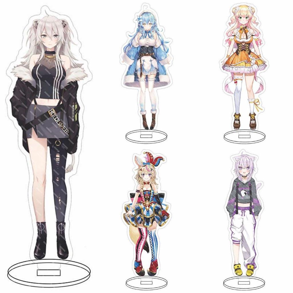 Hololive Vtuber Stand Figure Unique Acrylic Ornaments For Home Decor