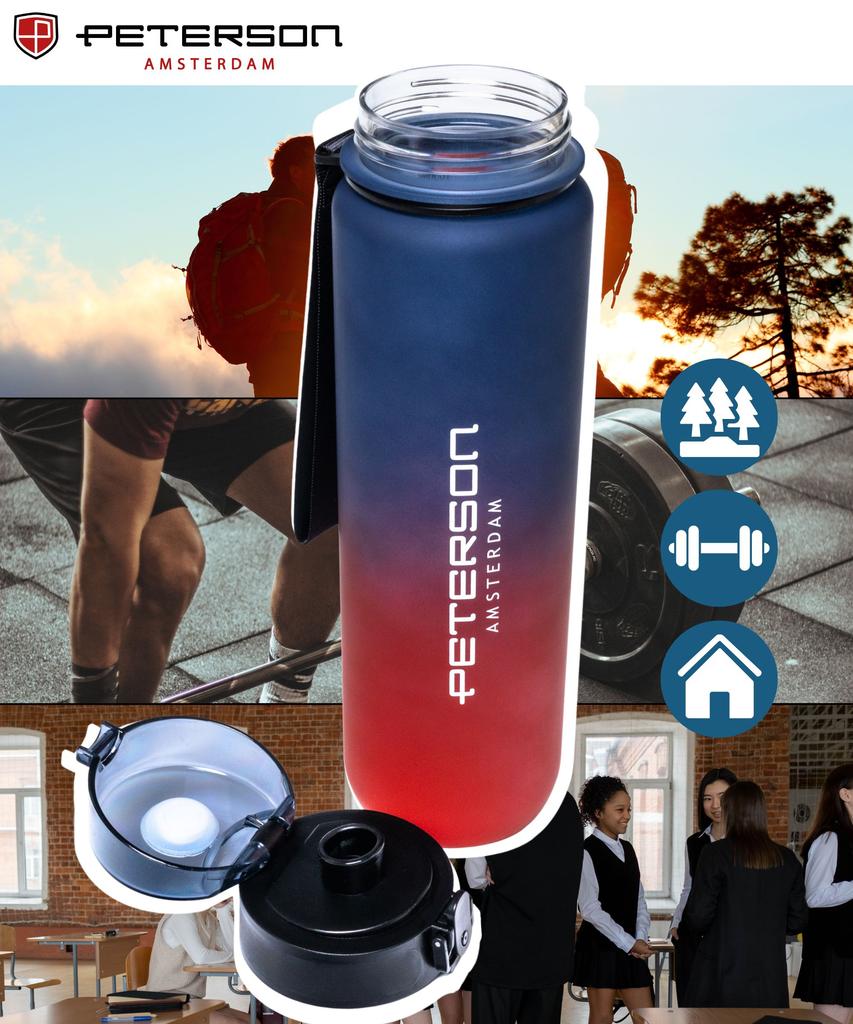 Bottle 750ml PTN HY-001-750-9522 Purple-Red