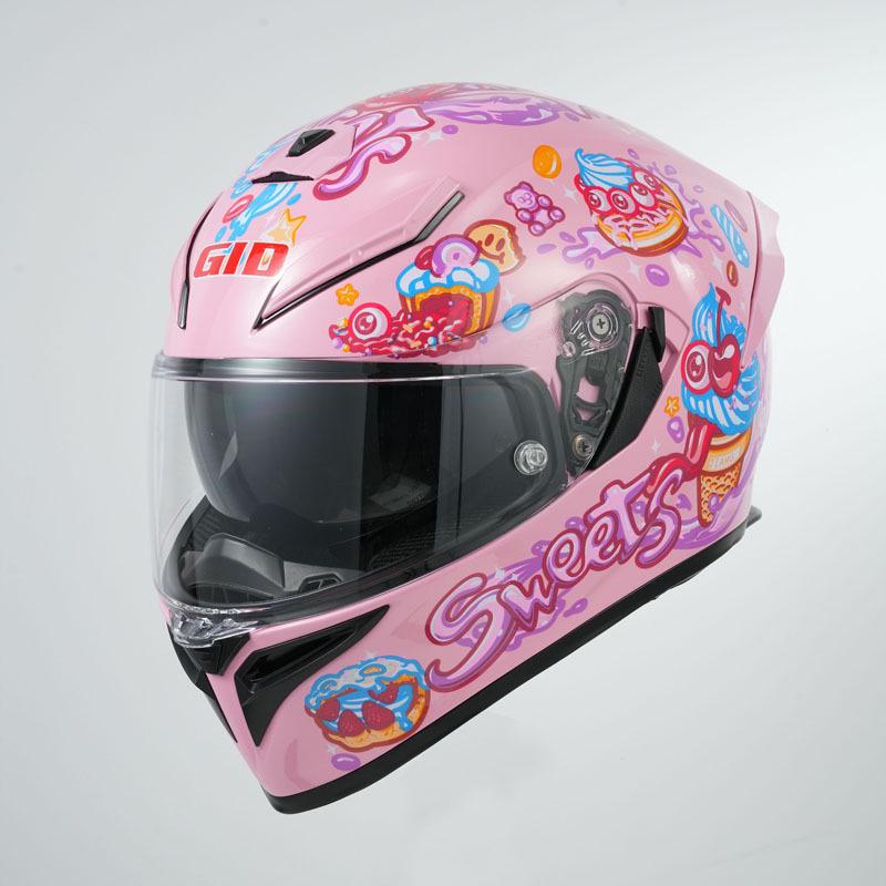 All-Season Motorcycle Full Face Helmet, 3C Certified for Men and Women