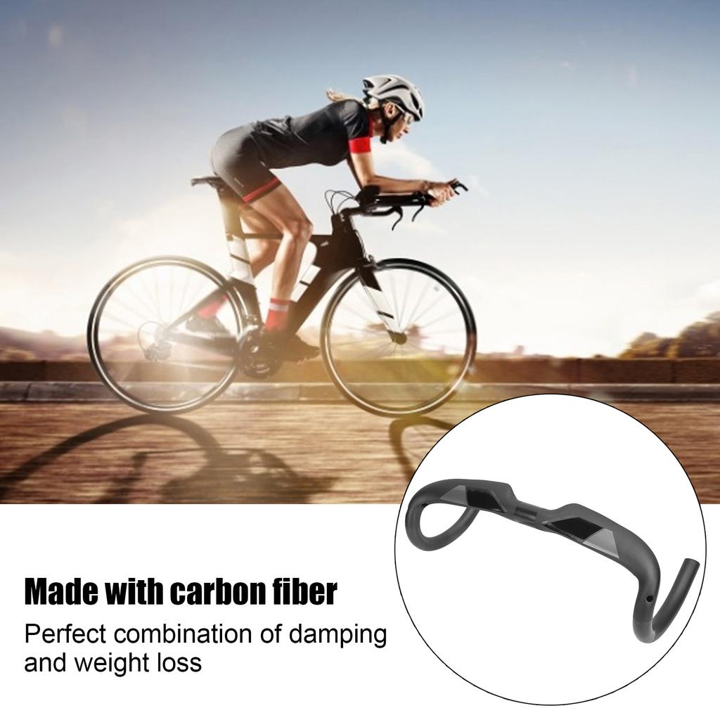   Handlebar Carbon   Fashional Lightweight Shock Absorption Bike Accessories