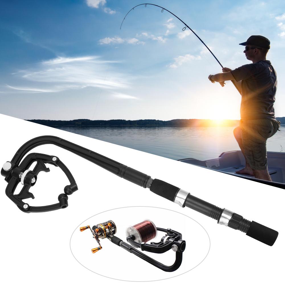 Tragbares PVC Angelschnur Aufwickelwerkzeug Spinnrolle Spule Aufspulstation System Tackle