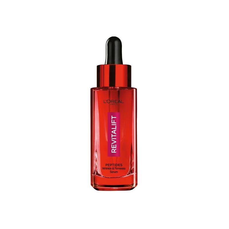 Loreal Paris Эссенция Увлажняющая, Разглаживающая мелкие морщины и , Для различных типов кожи Омолаживающая Сыворотка против морщин Укрепляющая - 30 мл коричневый