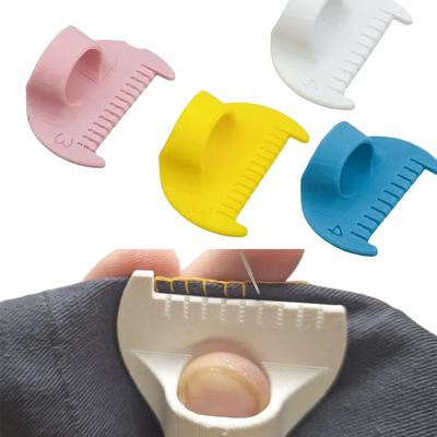 Multifunctional Sewing Needle Gauge Measuring Tool with Scale Seam Guide  for Consistent Stitches