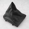 Leather Black Gearshift Collars Shifter Stick Lever Boot Dust Cover Fit for 3 Series E46 19982005