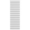 Zebra Roller Blind, Light Grey, Fabric Width 80.9 Cm, Polyester