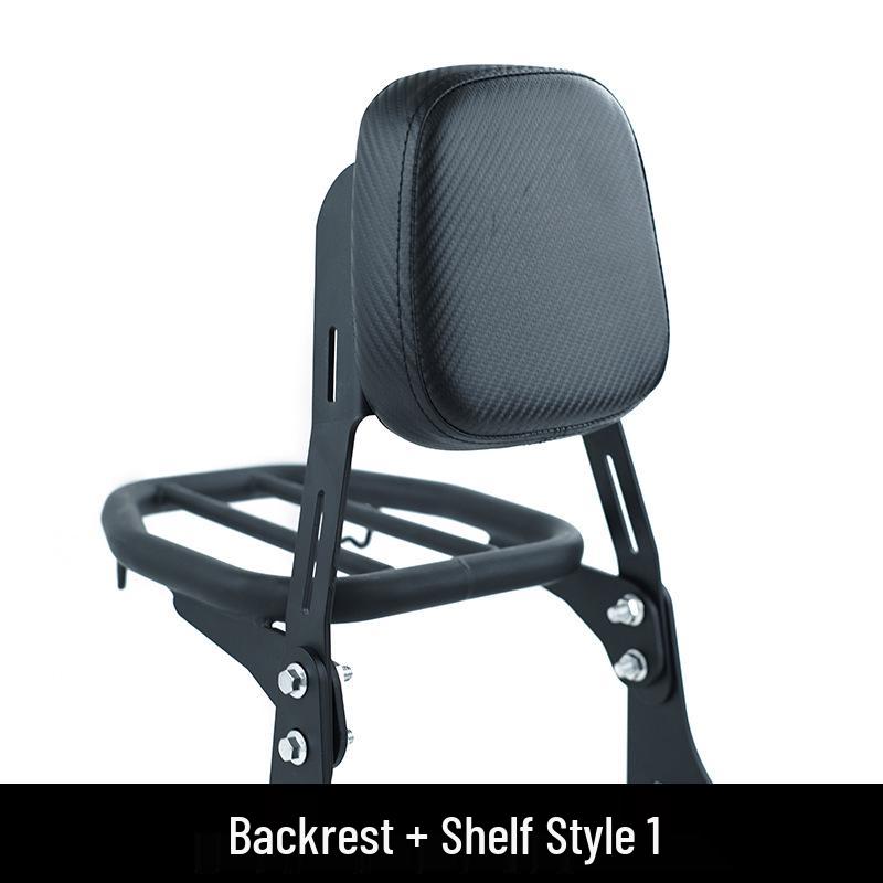 CFMOTO 450clc Upgrade: Anti-Fall Bumper, Retro Side Bag, Helmet Bag, Foldable Backrest, Luggage Rack