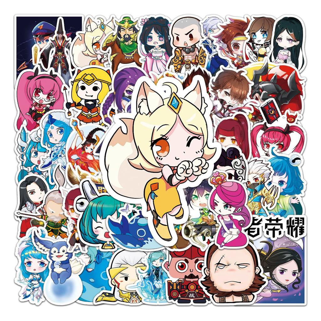 50 Stück Graffiti Kühlschrank Spiel Koffer Laptop Auto Motorrad Dekorationsaufkleber