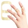 5 Pcs Reusable Oval Finger Splints Finger Support Brace Stabilizers Triggers Finger Splints for Broken Straightening