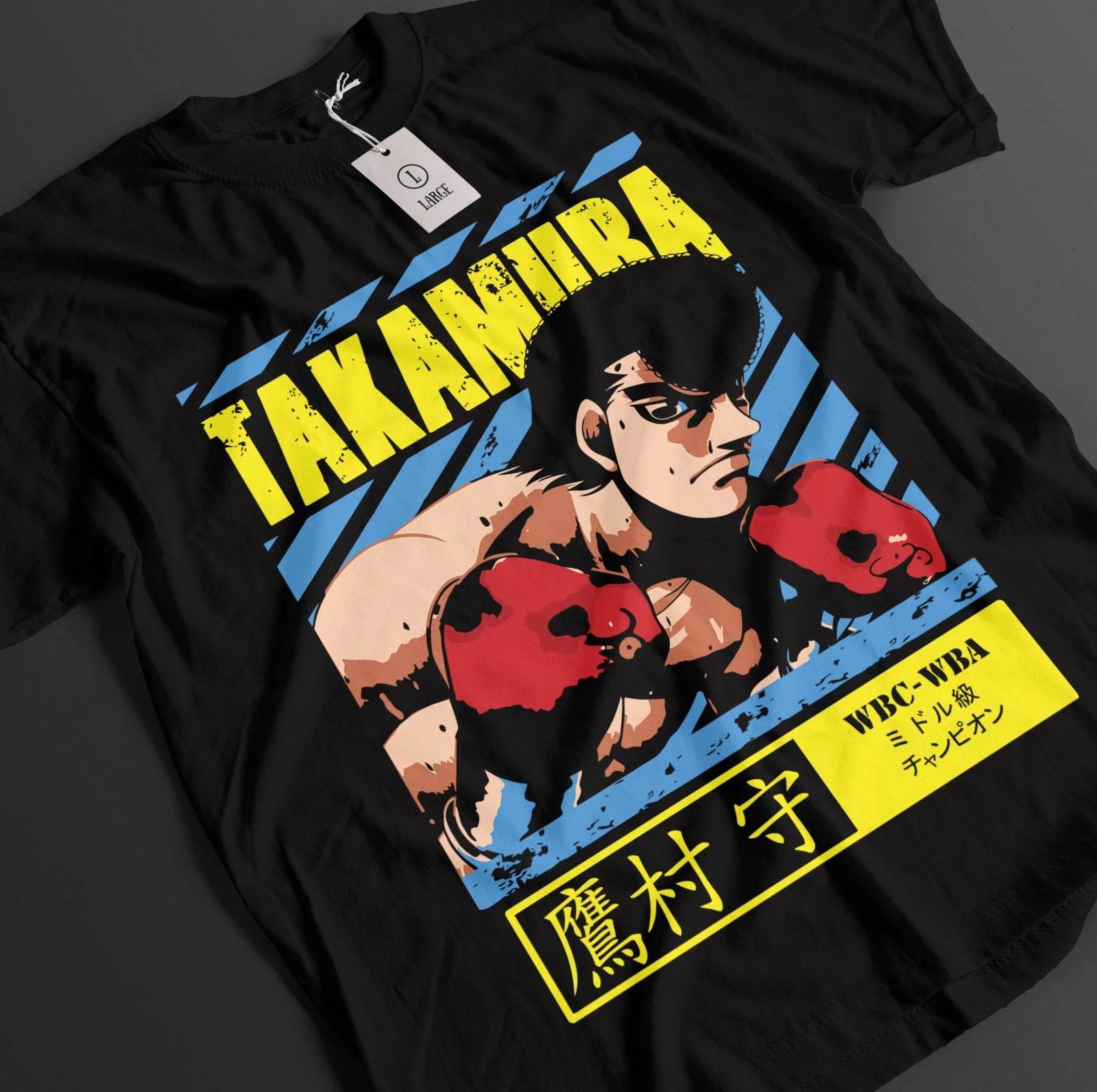 

Hajime No Ippo Shirt Takamura Tshirt Miyata Top Kimura Aoki Fighting Anime Tee 3XL