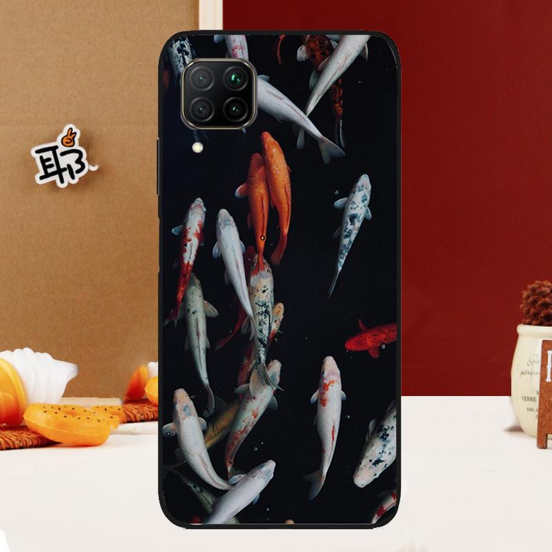 

Koi Carp Fish Painting For Huawei Nova Y91 Y61 Y60 Y70 Y72 Y73 Y90 12i 11i 3i 7i 8i 9 10 SE P20 P40 P30 Lite Case Huawei Nova 12i