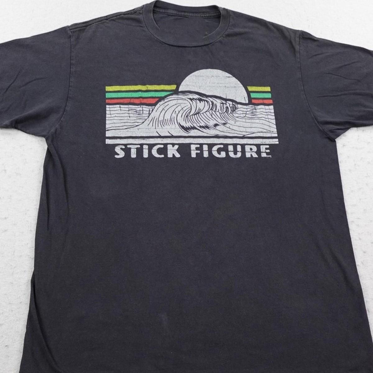 Classic Stick Figure band Collection S-235XL Tee C59.253 S