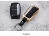 KAKTUS Aluminum Alloy Car Key Case for Land Rover - Protective Shell Cover with Buckle for Discovery Models