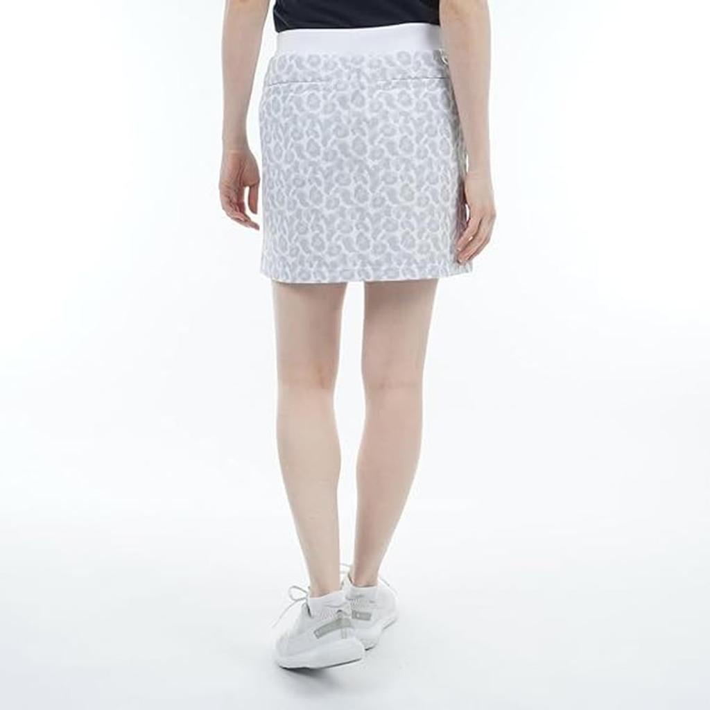 Golfrock 00 [New Balance] Damen (Stretch/Leopardenmuster) / 012-5134509 030_Weiß [XS]