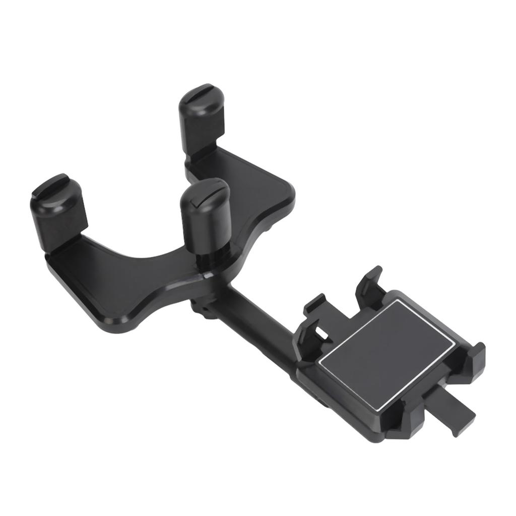 Rearview Mirror Phone Holder 360 Degree Rotating Prevent Shaking Car Mirror Phone Mount for Automobile