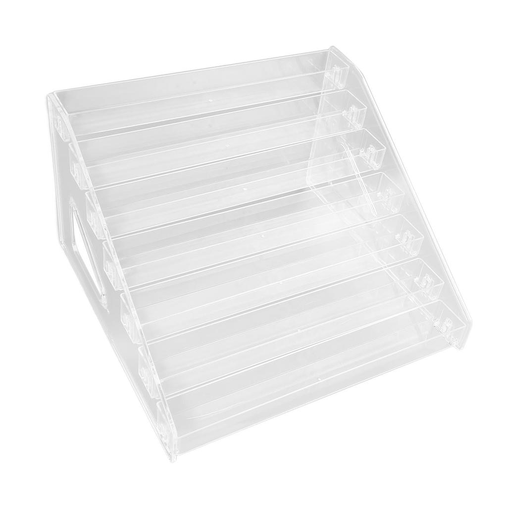 Cosmetic Storage Rack Acrylic 7 Layers Clear Nail Polish Display Holder Makeup Storage Holder