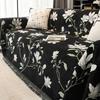 Sofa Cover Vintage American Style Chenille Sofa Towel Anti Cat Scratch Light Luxury Cushion Cover Blanket Home Textile